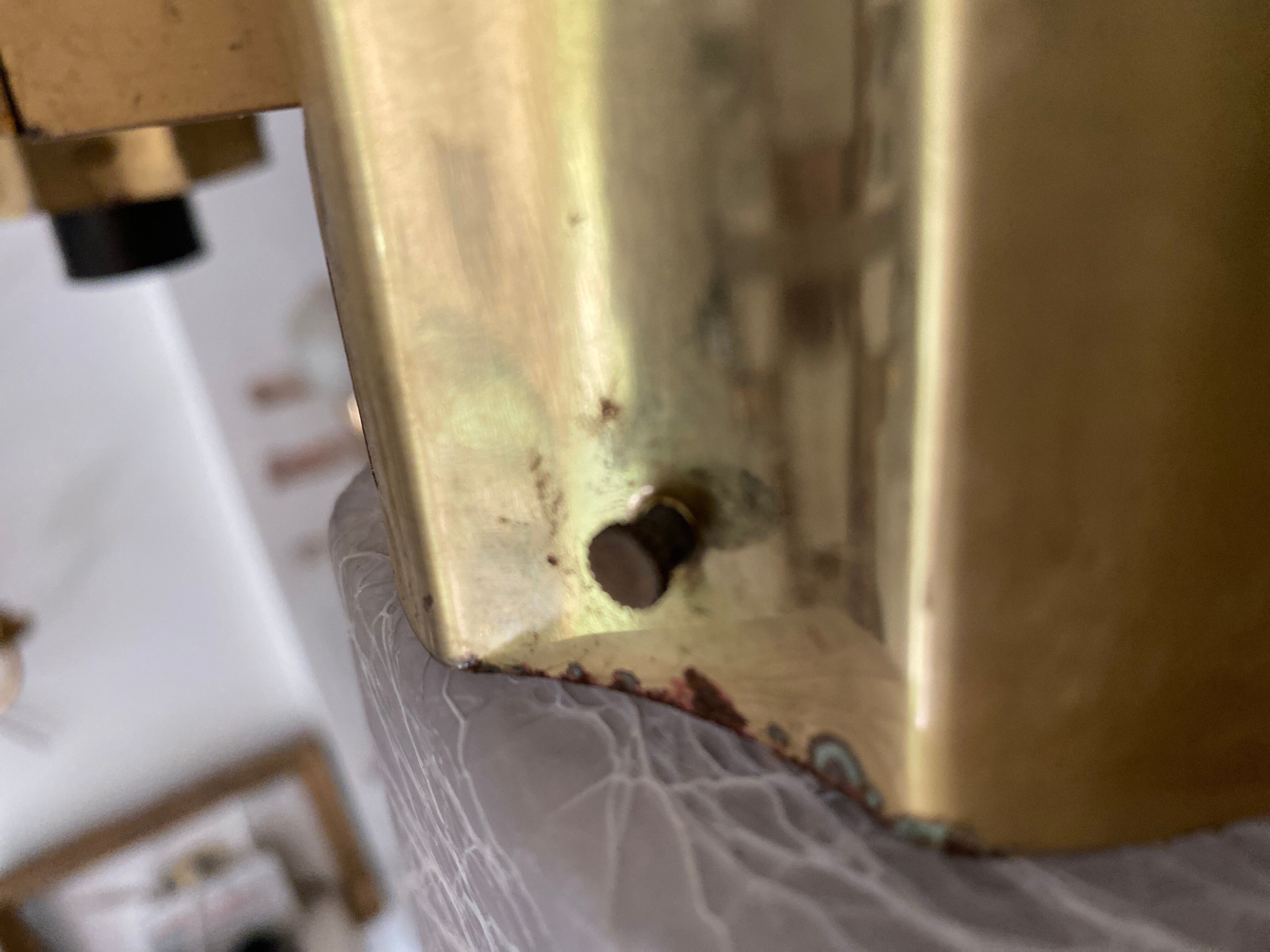 Ceiling lamp of the Sciolari house at the end of 1970