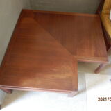 Corner table and 2-1 chairs Gjerlov and Lind MODULINE Series 175, Original numbered, signed from 60th