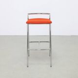 4x Bar Stool in Chrome by Casala, 1990s