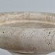 Vintage mid century handmade italian travertine stone bowl