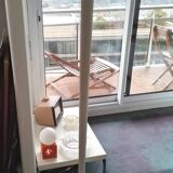 Art Deco plaster floor lamp