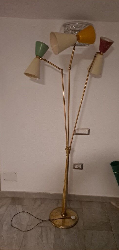 Oscar Torlasco for Lumi Modernist Floor Lamp 1954