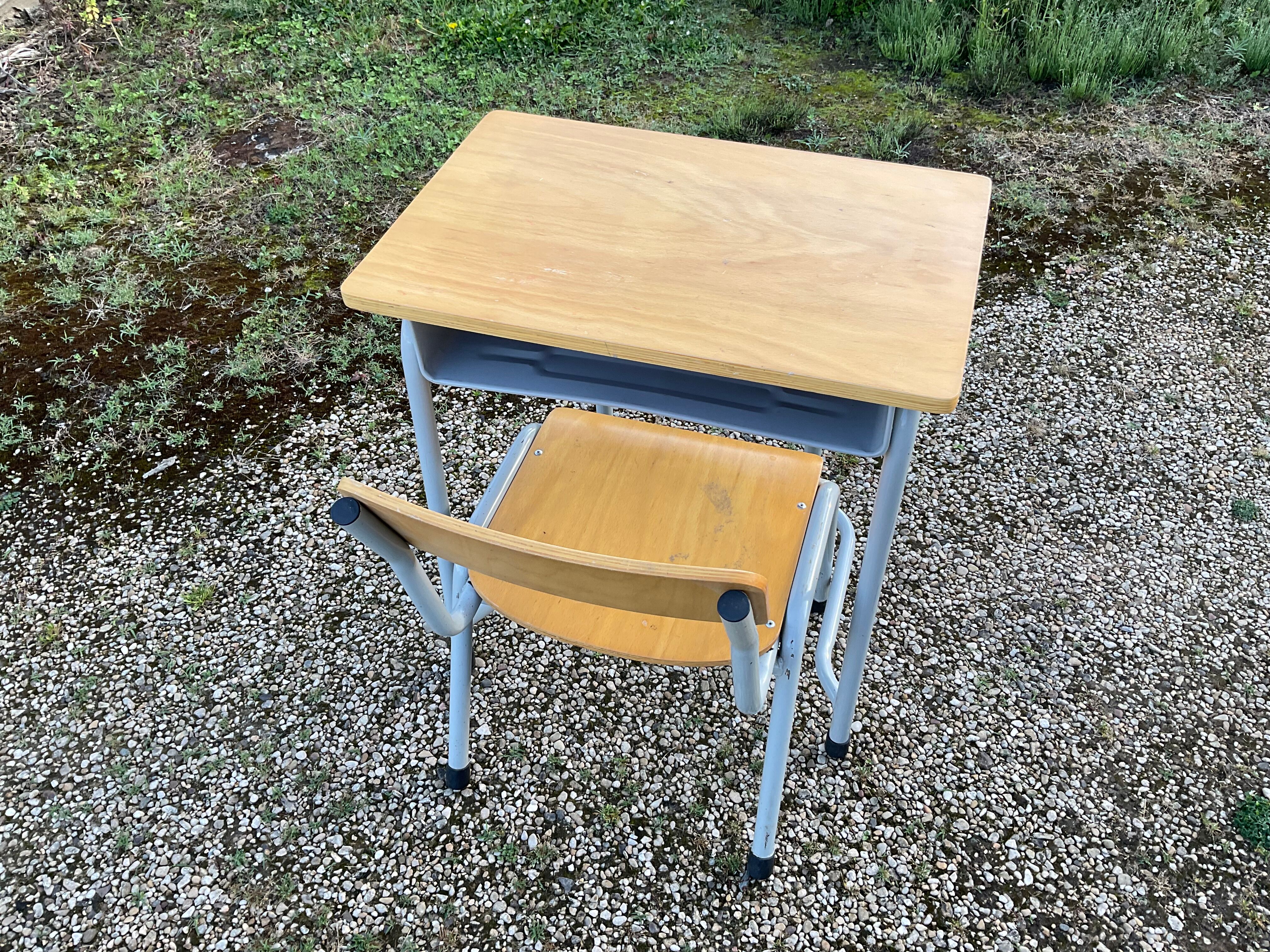 School desk.