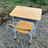 School desk.