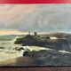 Oil on canvas "Côte Bretonne" signed Gallard - 19th century
