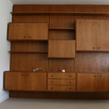 Vintage danish design wall unit by Hulsta