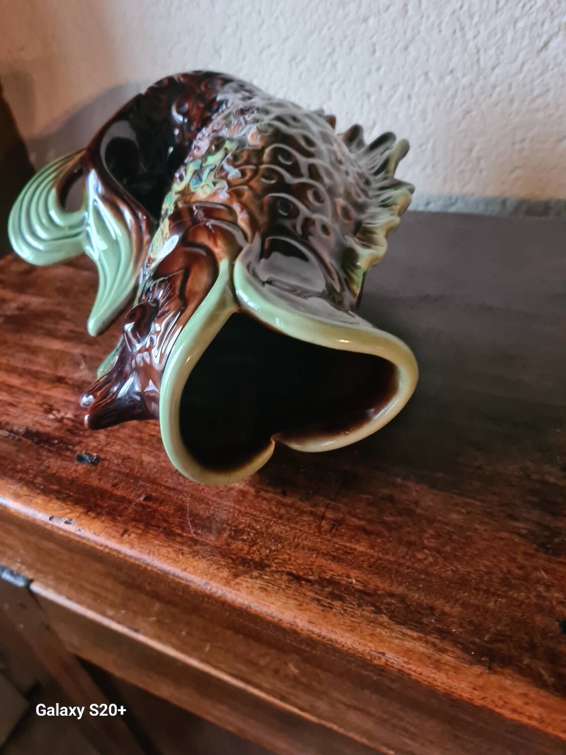 "French Majolica" Pitcher