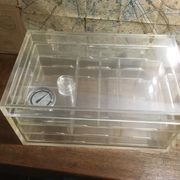 Vintage Plexiglas cigar cellar