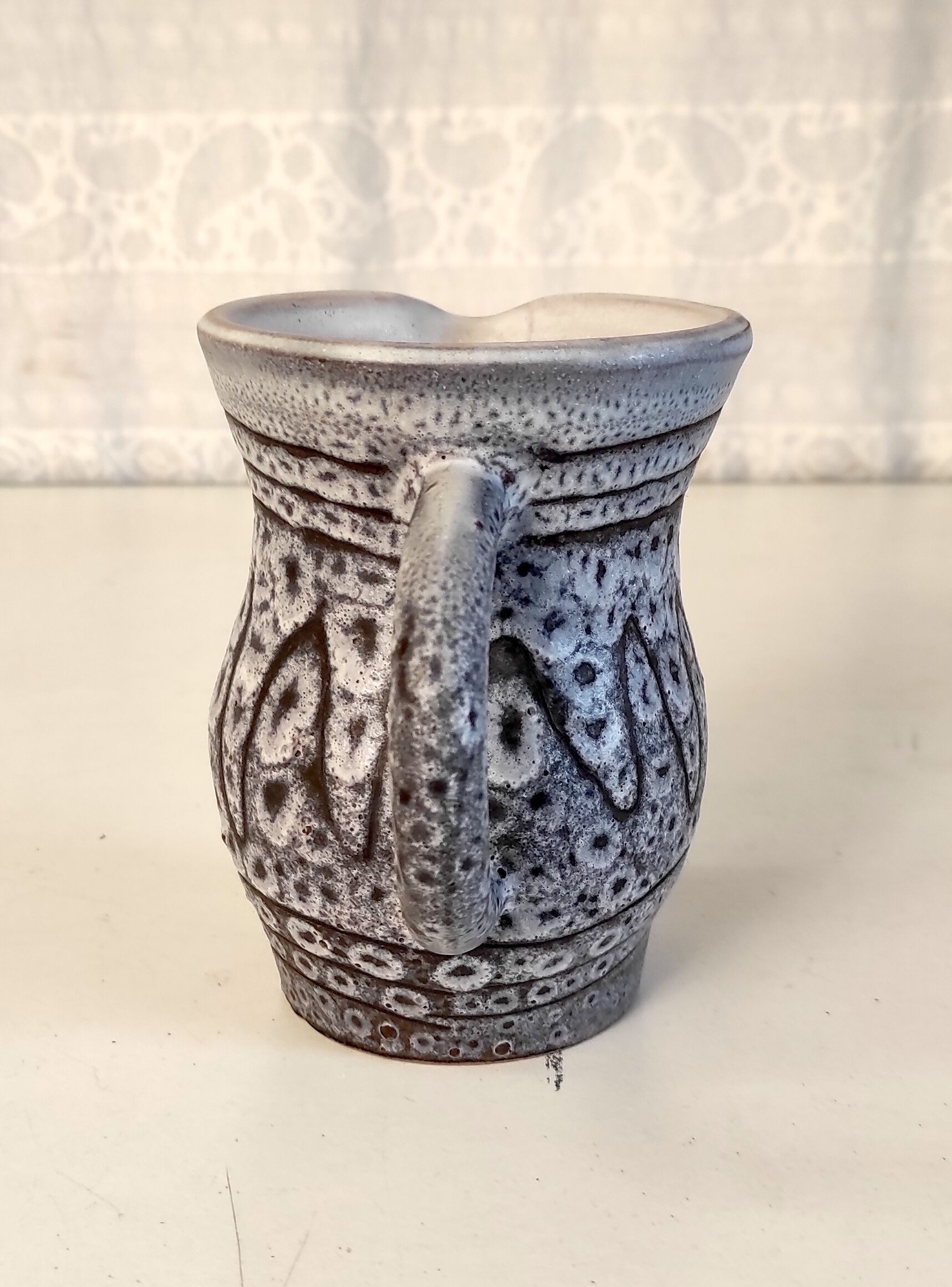 Ceramic pitcher by Jean Austruy, Vallauris, 50s/60s