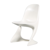Chaise blanche « Casalino » des années 2000 par Alexander Begge pour Casala, Allemagne – Large Stock!