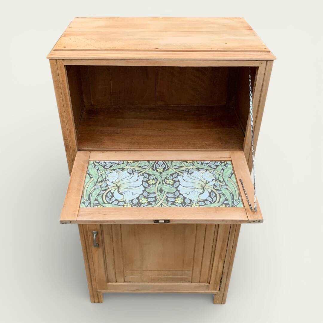 Buffet parisien art déco bois brut 