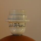 2 feet imt italy wood lamp (ball)