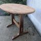 Oval table