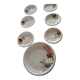 Paella fish service plates