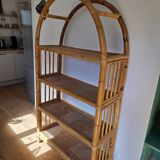 Bamboo standing shelf