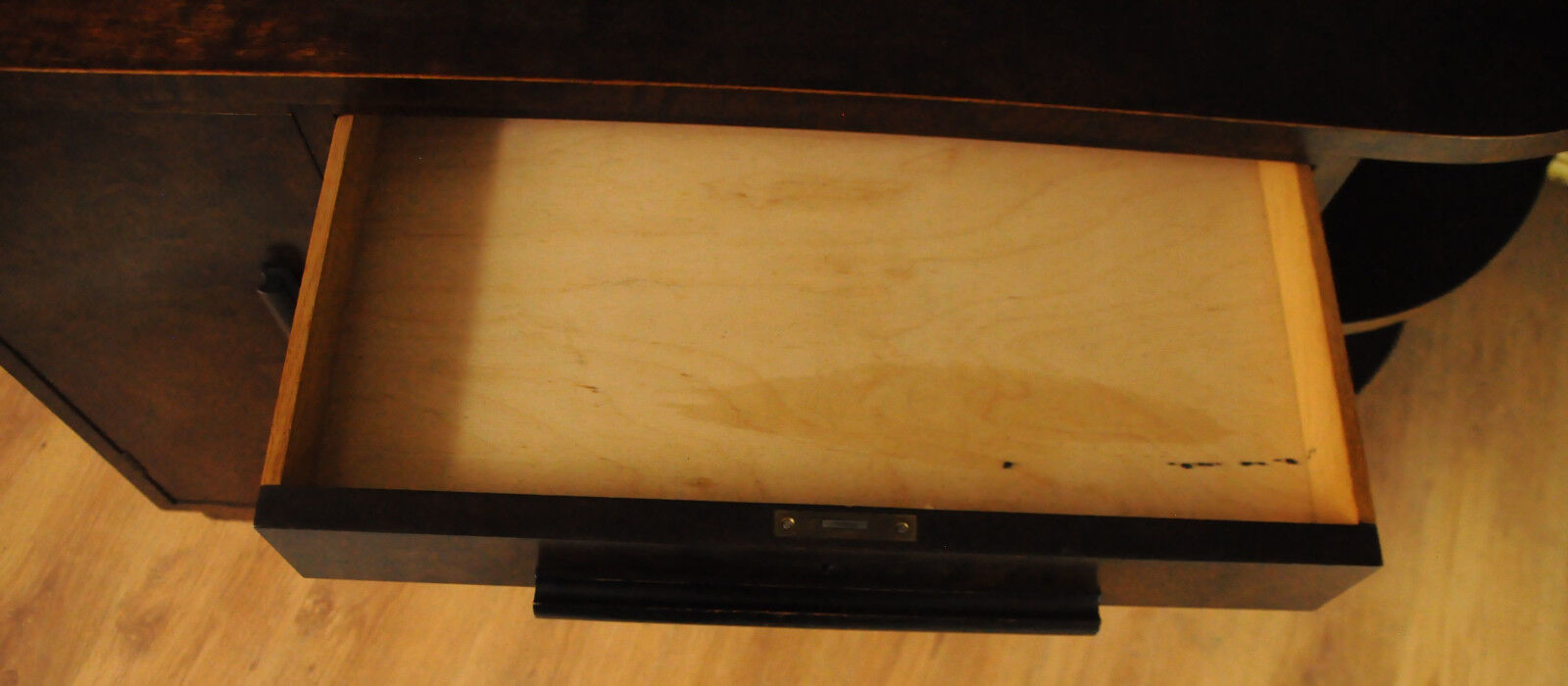 Double sided desk, walnut Denmark 1960