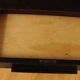 Double sided desk, walnut Denmark 1960