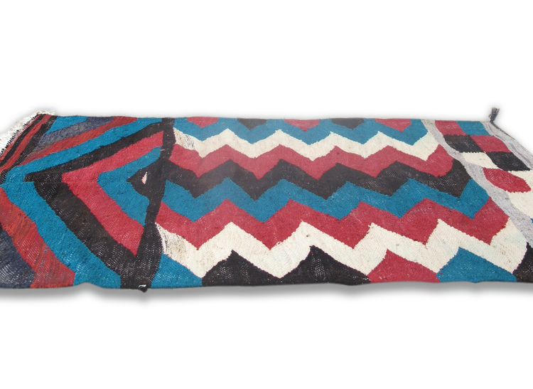 Boucherouite striped Kilim