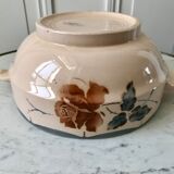 Eared salad bowl digoin sarrreguemines 30s-40s