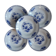 Set de 5 assiettes profondes Grand Bouquet