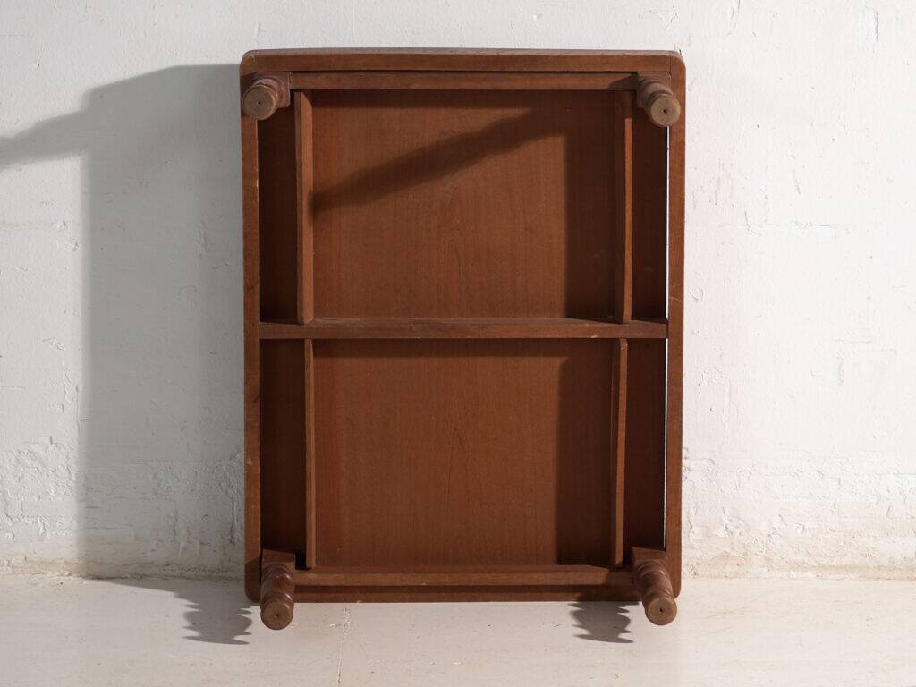 Antique Japanese folding coffee table in wood – Japan, circa 1920