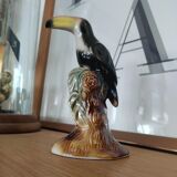 Toucan en faïence