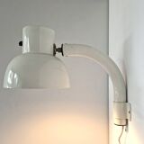 White metal wall lamp by Hans Agne Jakobsson for AB Markaryd, Sweden 1970's