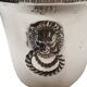 Rare silver metal champagne bucket signed veuve clicquot ponsardin lion head