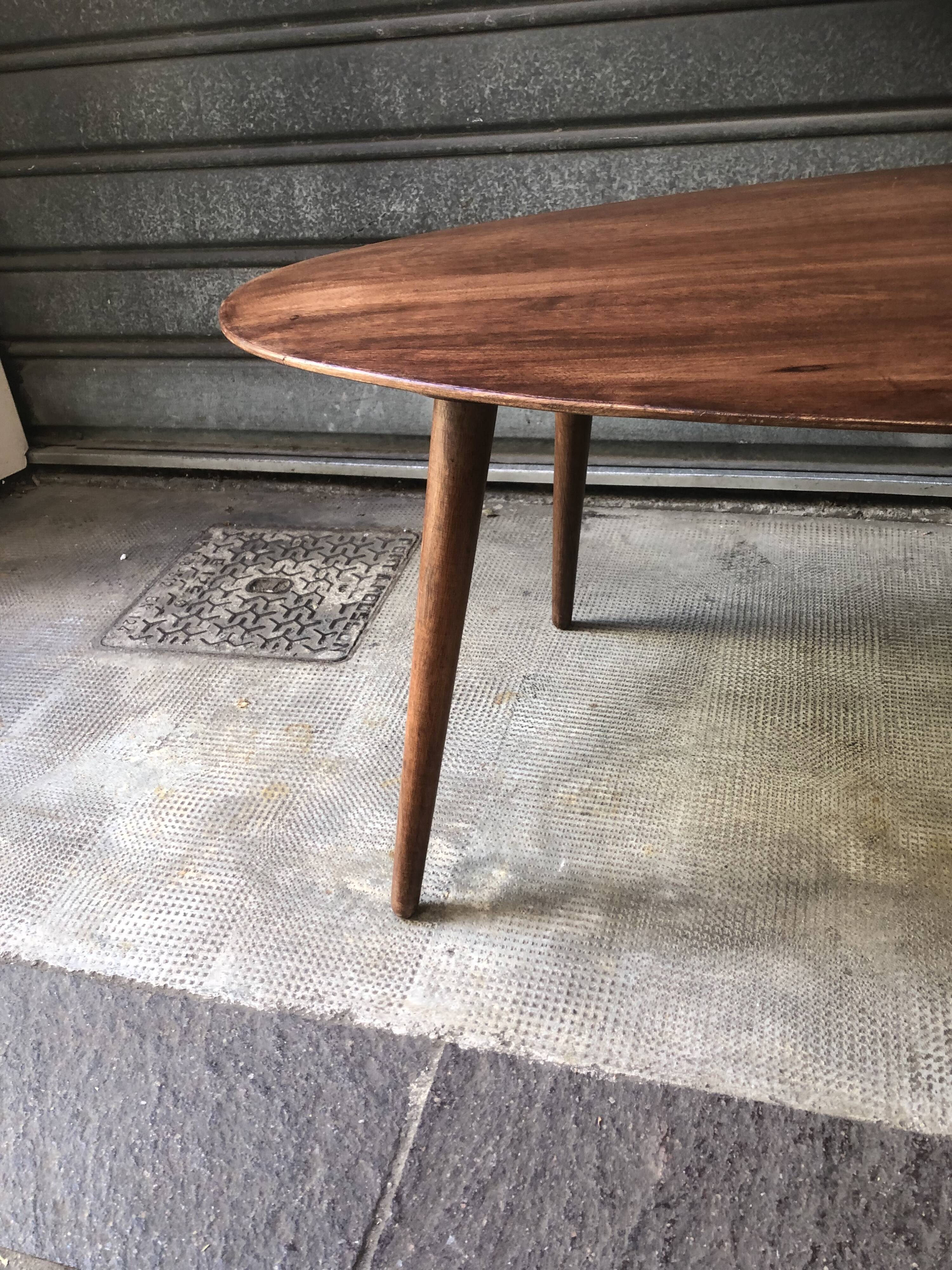 Scandinavian teak coffee table 1960s