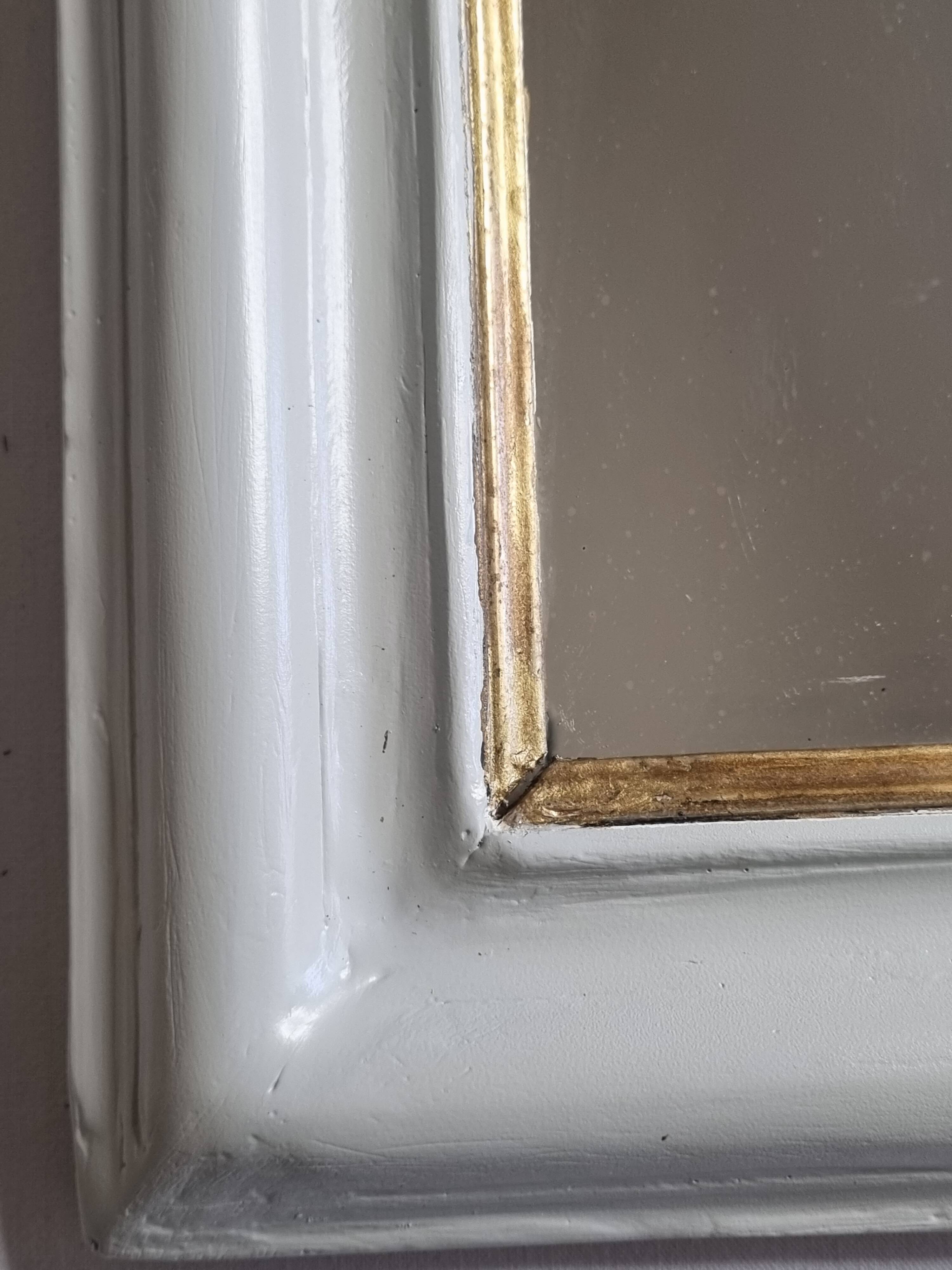 Vintage Louis Philippe style table mirror 54 cm x 42 cm