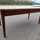 Old farm table 1900 in oak -1m67