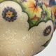 Hand-painted glass lamp Art Nouveau