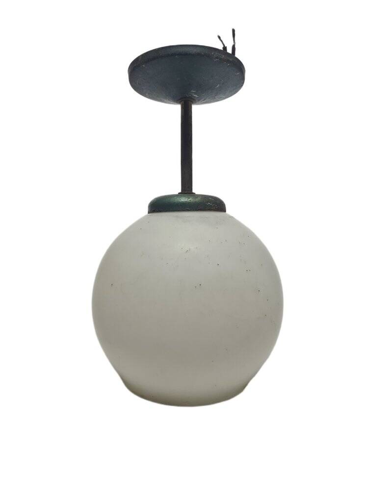 Vintage Communist pendant lamp, Poland, 1970s