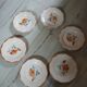 6 old Digoin and Sarreguemines dinner plates