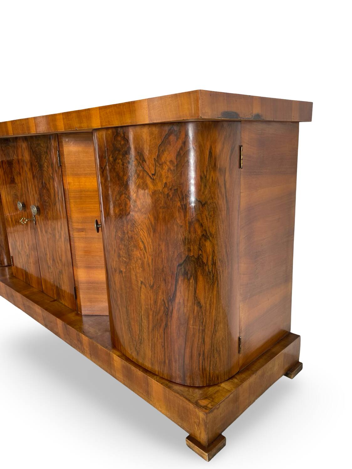 Impressionnant buffet Art déco italien des années 1930/1940