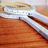 Pair of vintage badminton rackets
