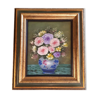 Flower bouquet painting