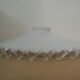 Opaline suspension with serrated edges