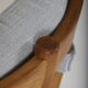 Fauteuil en bois Guillerme & Chambron