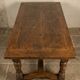 Large 19th Century Farm Table in Solid Oak (220 cm) - Pull-out & Drawer