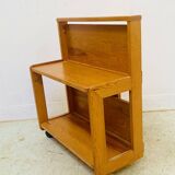 20th century folding coffee table in solid fir