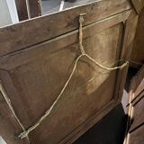 Oil painting portrait on canvas from the 19th century.