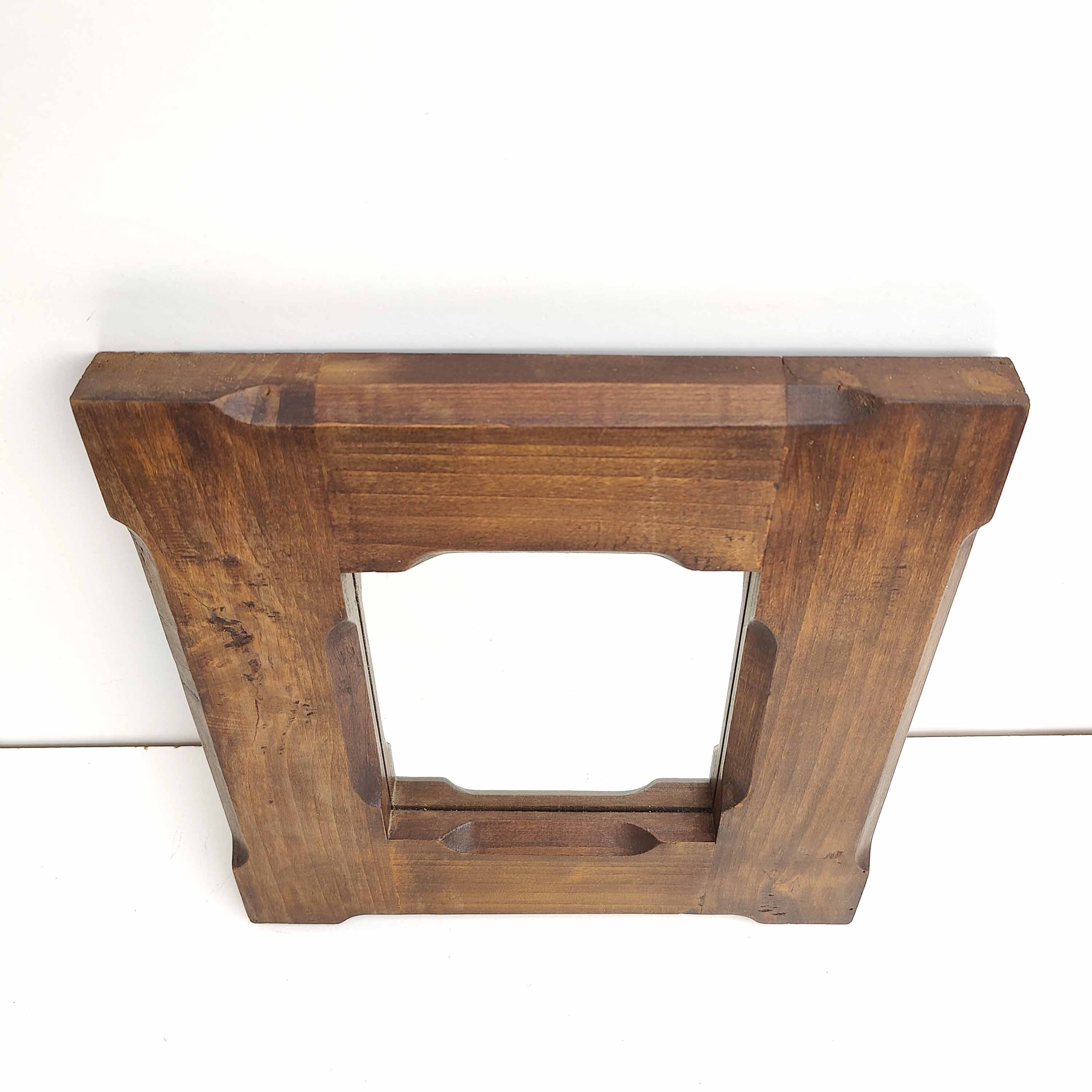 Miroir en chêne 33 par 30cm