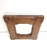 Oak mirror 33 by 30cm