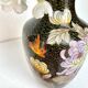 Asian cloisonné vase