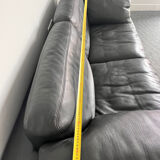 Canapé cuir Ds17-123 De Sede ( designer Antonio Citterio)