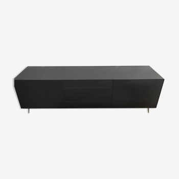 Anthracite woolly sideboard Bo Concept