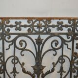 Cast iron door grille