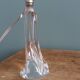 Lampe en cristal Daum France pied forme libre
