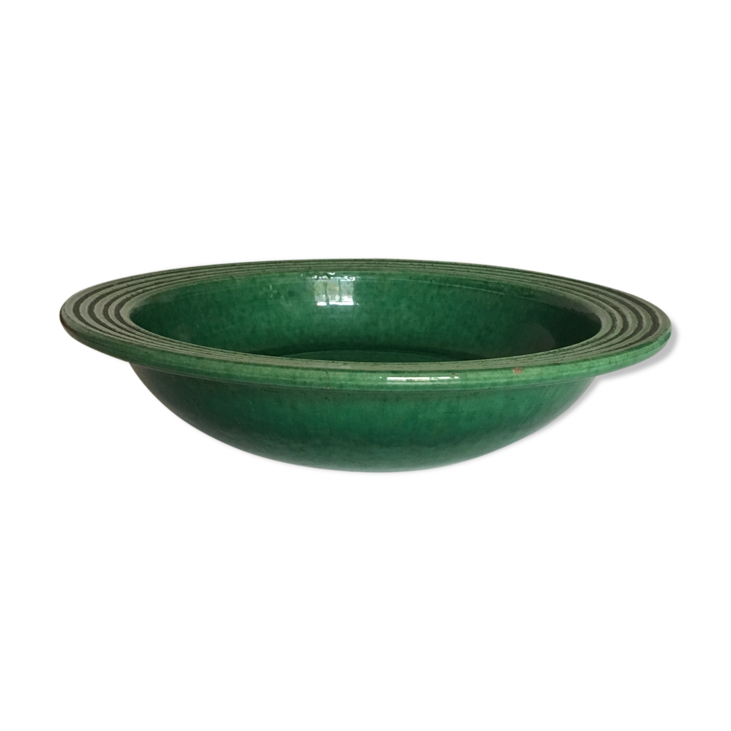 Dish glazed terracotta 50 Vallauris